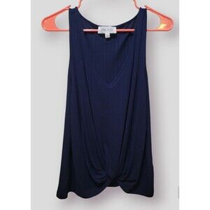 Pink Rose Women's Tank Navy Size XL